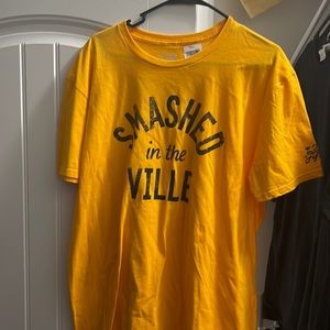 Yellow Nashville Predators shirt